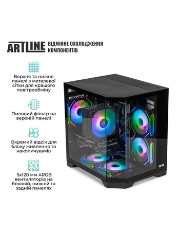 Компьютер Gaming X61 Windows 11 Home (X61v28Win) ARTLINE (370608031)