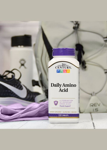 Аминокислота Daily Amino Acid, 120 таблеток 21st Century (322292641)