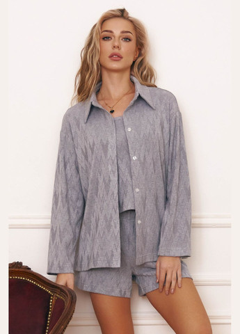 Серая домашний рубашка Seventeen