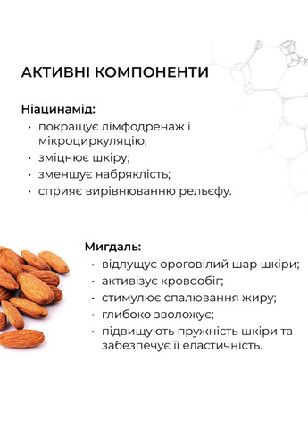 Комплекс для моделювання тіла з Ніацинамідом Niacinamide Body Sculpting Complex Hillary (331346403)