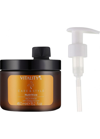 Маска для сухого та дуже чутливого волосся C&S Nutritivo Rich Mask 450ml (1288210-9393804) Vitality`s (368647713)