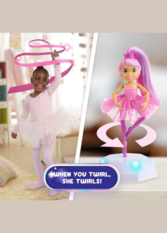 Игровой набор Lena Ballerina балерина Елена Twirl Along Dancing Doll, WowWee (323480587)