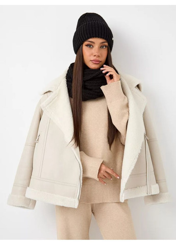 Женский зимний комплект шапка + хомут - Сандра No Brand Жіночий зимовий комплект (362185464)