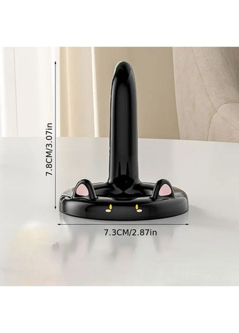 Держатель телефона подставка Кошечка с хвостиком SAM-2231 черный No Brand (346493822)