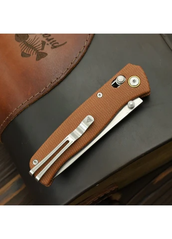 Ніж Складаний Medal 255L-MN (10Cr, Micarta) Sanrenmu (362045510)