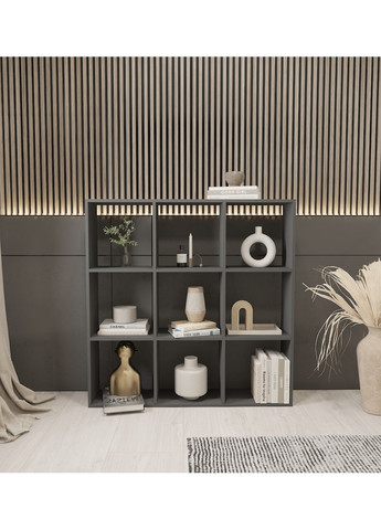 Стеллаж, полка для книг и игрушек на 9 отделов, глубина 230 мм GP-18 No Brand (371909302)