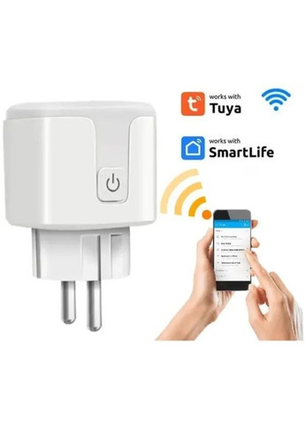 Розумна WiFi розетка на 16А Smart 3680Вт розетка з підключенням до телефону Good Idea (363834572)