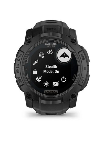 Тактичний годинник для військових Instinct 3 – 50 мм, з ліхтарем та підзарядкою від сонця Solar Tactical Edition (010-02935-50) Garmin (369368810)