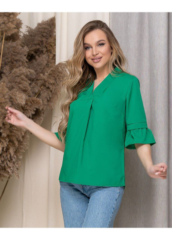 Зелена жіноча базова блузка Fashion