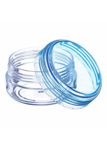 Баночка косметична пластик блакитна кришка 5 мл No Brand (369759661)