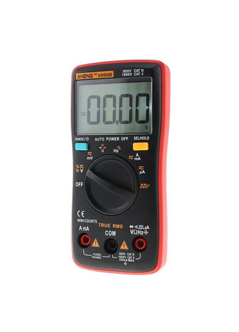 Профессиональный цифровой мультиметр тестер AN8008 с автоматическим режимом Aneng (303401394)