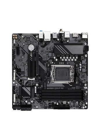 Материнская плата B650M D3HP AX sAM5 B650 4xDDR5 M.2 HDMI DP mATX Gigabyte (316531631)