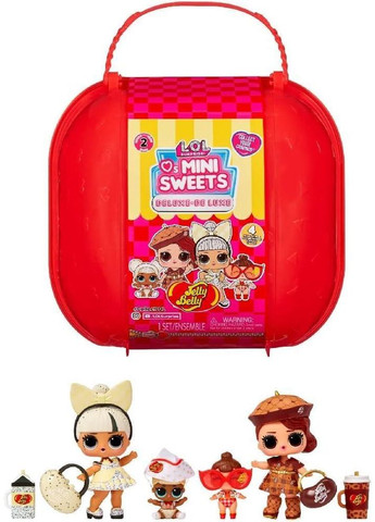 Игровой набор L.O.L. Surprise! Loves Mini Sweets Deluxe Series 2 with 4 Dolls с 4 куколками с аксессуарами MGA Entertainment (283322153)