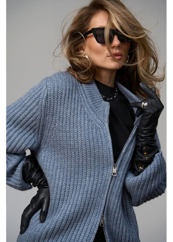 Синий демисезонный кардиган Triko Bakh