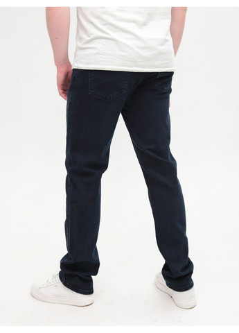 Темно-синие демисезонные прямые джинсы мужские черно-синие прямые Пряма FRANCO BENUSSI