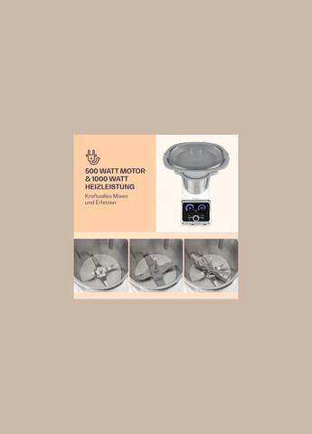 Кухонный комбайн GrandPrix 500/1000W 2,5 л (10032089) Klarstein (338194862)