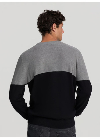 Чорний зимовий светр чол Terranova