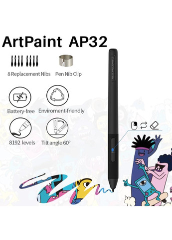 Графічний планшет s830 для малювання Gaomon (300577467)