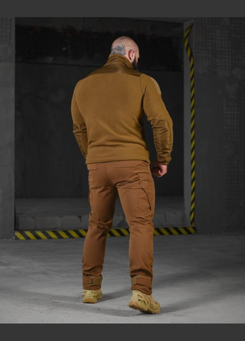 Тактический демисезонный костюм штаны + кофта койот No Brand