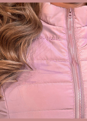 Розовая демисезонная куртка Verso
