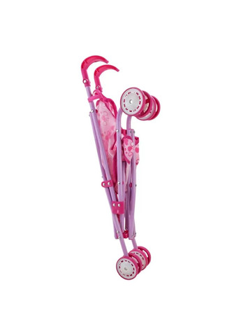 Игрушка коляска трость для куклы 9302W металл складная 8 колес поворотные No Brand (362427598)