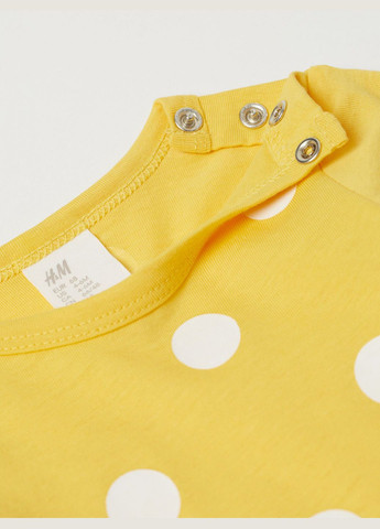 Жовта міні сукня для дівчаток H&M (289730475)