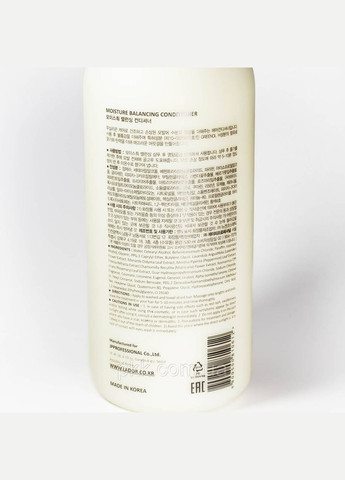Кондиціонер для сухого та пошкодженого волосся La'dor Moisture Balancing Conditioner зволожуючий 530 мл LADOR (302722877)