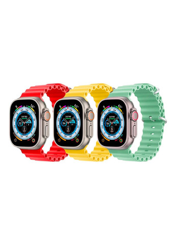 Ремінець для Apple Watch 42/44/45/49 mm Antique White No Brand Apple Watch Series (1-8) 42/44/49mm,Apple Watch Series 3 42mm (340913203)