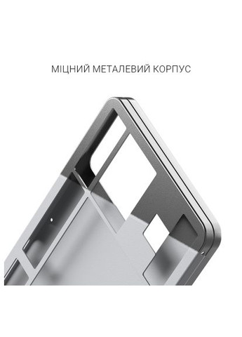 Клавиатура (DPKB_DAYLIGHT_87_ANSI_UA) Dark Project ALU87 Daylight ABS RGB Mech G3MS Zircon White/Grey (358066983)