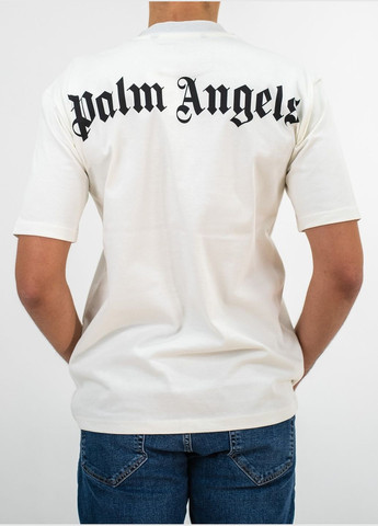Біла футболка чоловіча Palm Angels