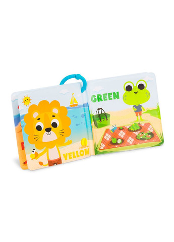 Розвивальна баттатокнижка для ванни Вивчаємо кольори (LB1837GZ) Battat (354825083)