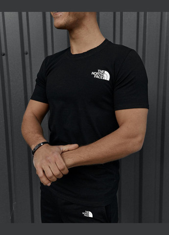 Чорна футболка чорна з коротким рукавом No Brand