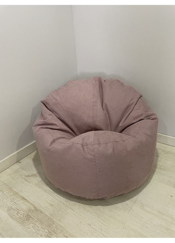 Крісло - мішок Хмаринка 100 см Велюр GREAT Dusty Rose SkyPuff (361258569)