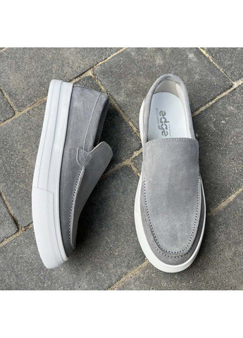 Серые мокасины eD-Ge