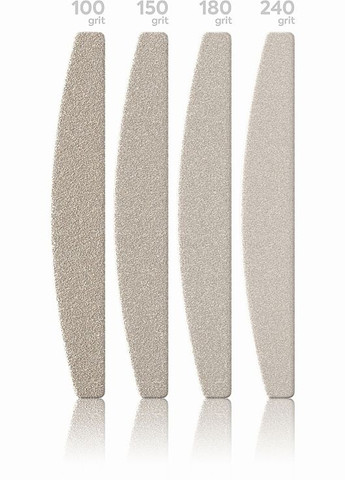 Файли "Півмісяць", 162х24 мм, 240 гріт 50шт (1020176-27065332) Wonderfile (368615324)