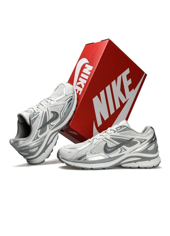 Серые демисезонные кроссовки мужские nike No Brand Air Zoom Fire White Silver Grey