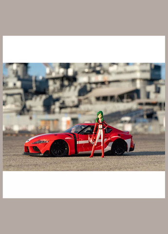 Машинка Роботех Toyota Supra з фігуркою Мірії Стерлінг 1:24 (253255053) Jada (330057550)