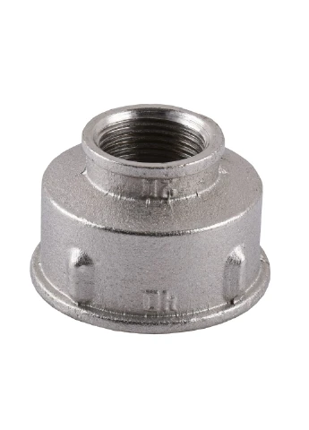 Муфта редукционная 1 1/2"х 3/4" ВВ никелированная А0310А(нк) VA (336384099)