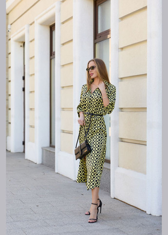 Желтое платье MN