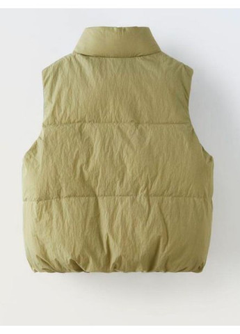 Серая демисезонная жилетка двухсторонняя Zara