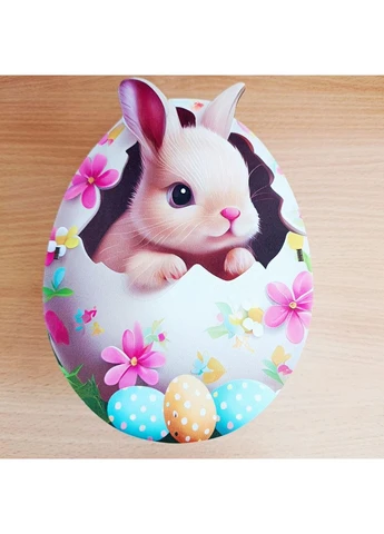 Кіндер - бокс великодній Зайченя з солодощами мілка для дитини або дівчини на великдень свято (ar401) No Brand (382810537)