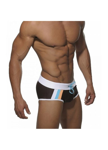 Мужские коричневые пляжные, спортивные, повседневные, кэжуал мужские плавки хипсы черный 1106 хипсы Sport Line