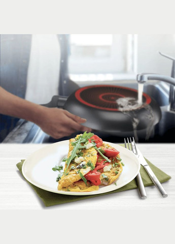 Сковорода Simply Clean 28 см (B5670653) с титановым антипригарным покрытием Tefal (360654755)