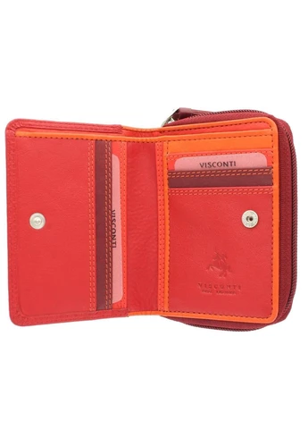 Кошелек женский кожаный RB53 - Hawaii (red multi) Visconti (366978863)