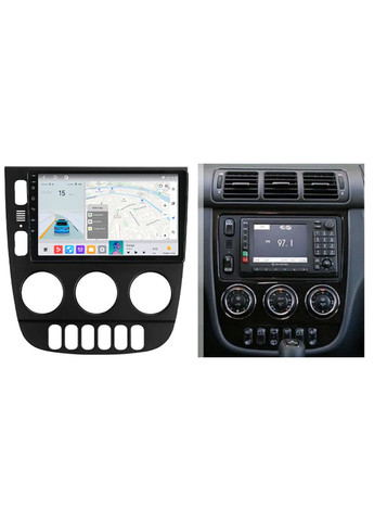 Штатная магнитола MS Mercedes-Benz M-Class I W163 ML (1997-2005) QleD Mekede ML-Class (351868417)