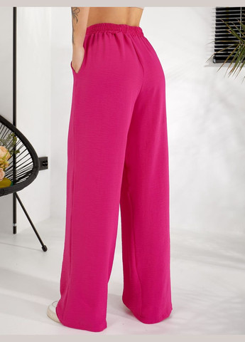 Жіночі прогулянковi штани малинового кольору 31786 No Brand (323642270)