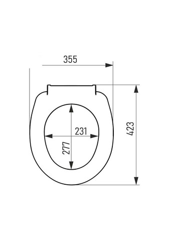 Сидіння для унітазу СП-18 Полімердеталь (359436579)