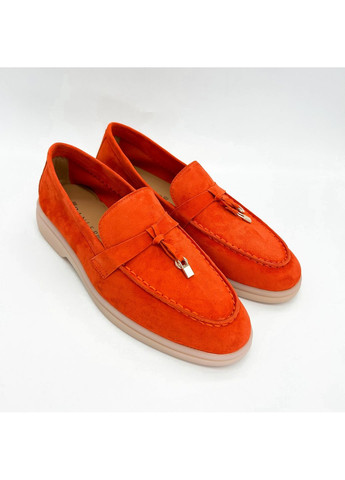 Danler Лоферы (р) Замша 0-1-1-AM-2027-1-317Y оранжевый з, украина — (276251248)