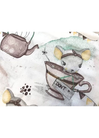 Хлопковая пеленка 100*80см "Мышата" Moontime (366037170)