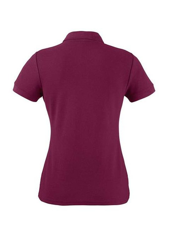 Футболка поло женская 65/35 Polo lady-fit Бордовый (063212041S) Fruit of the Loom - (315937980)